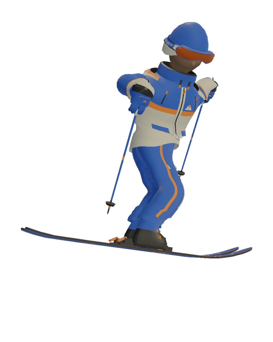 A rider in the First Tracks kit