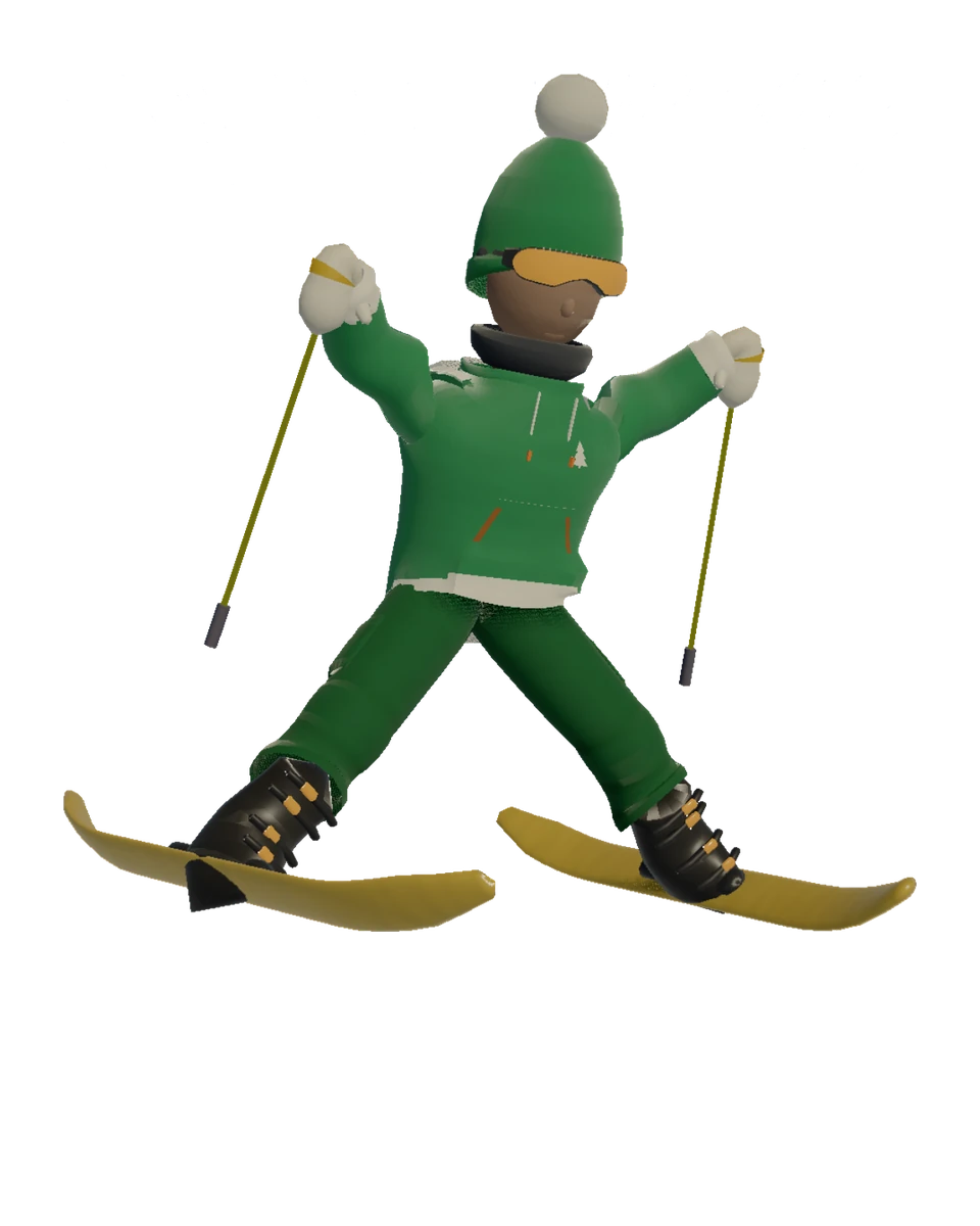 A rider in the Sugarpine Supporter kit