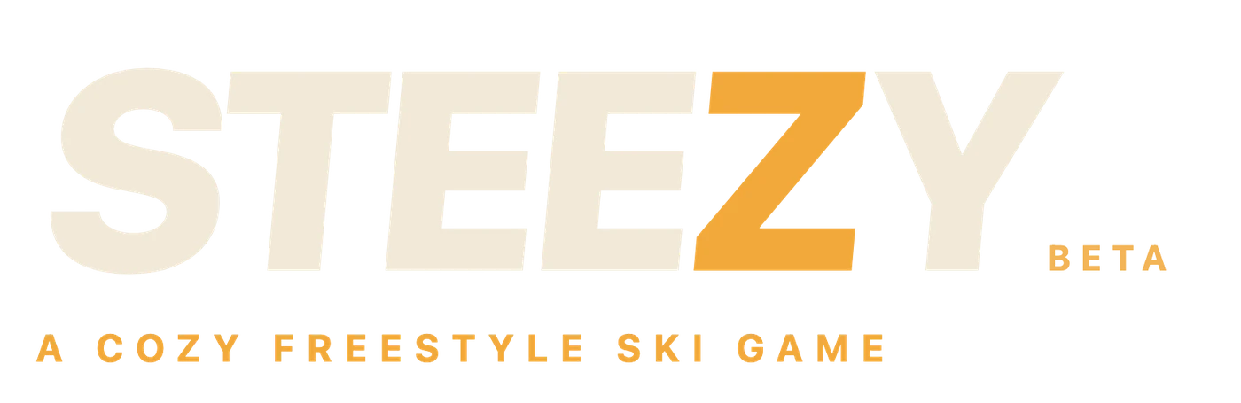 STEEZY beta, a cozy freestyle ski game